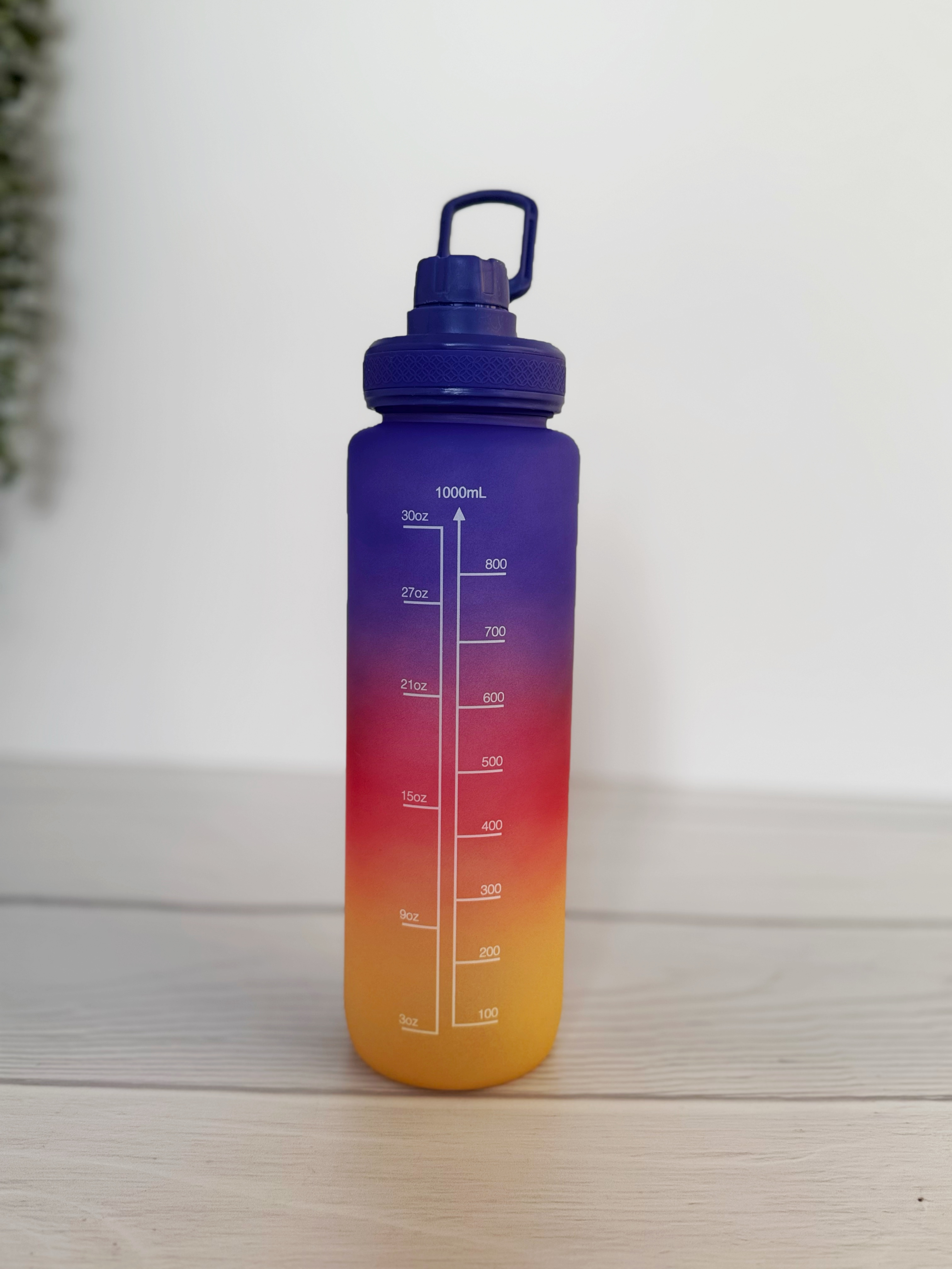 قمقمه ورزشی رنگی مدل Hydrate Pro