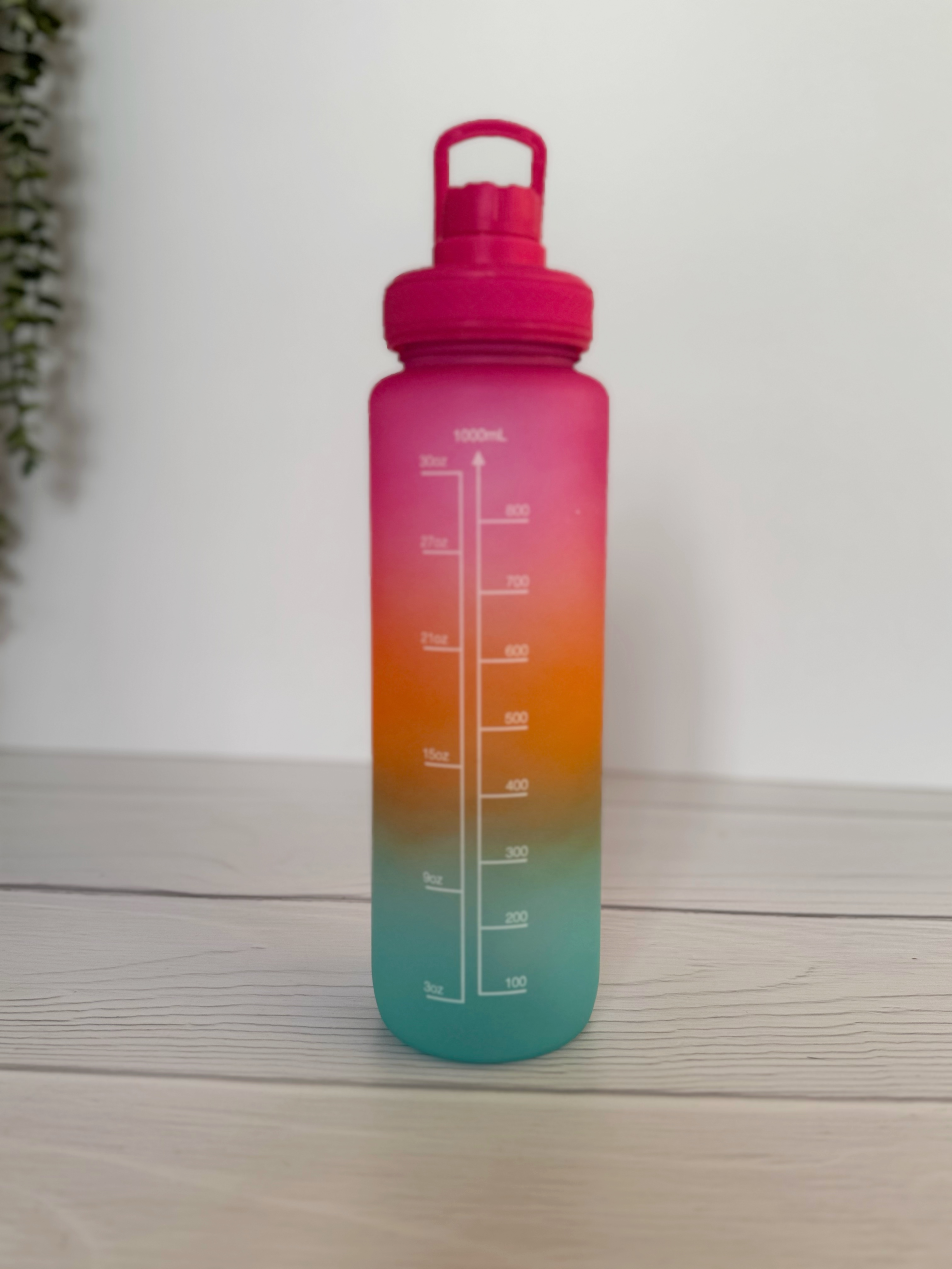 قمقمه ورزشی رنگی مدل Hydrate Pro