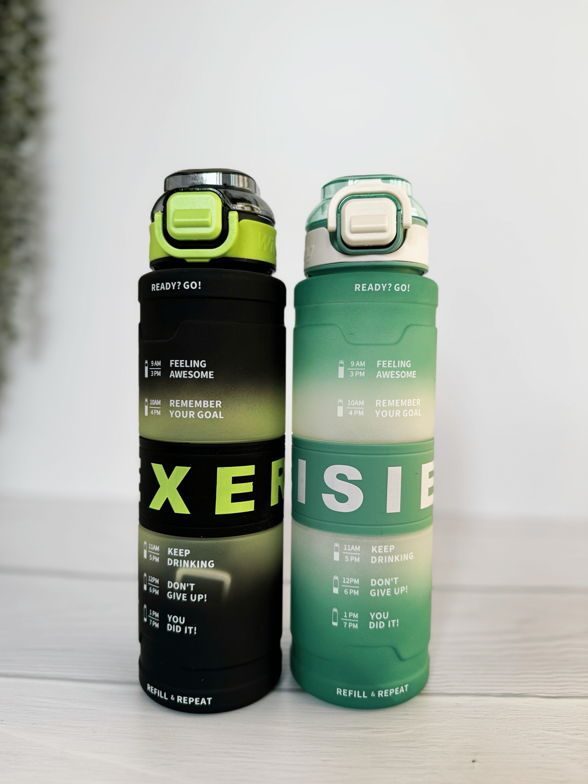 قمقمه انگیزشی رنگی مدل Hydrate Time